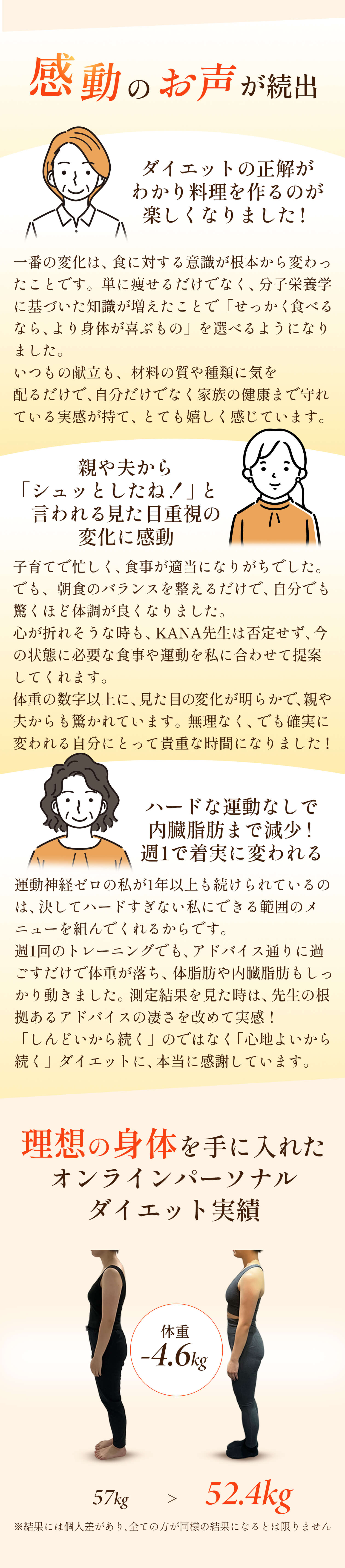 感動のお声が続出